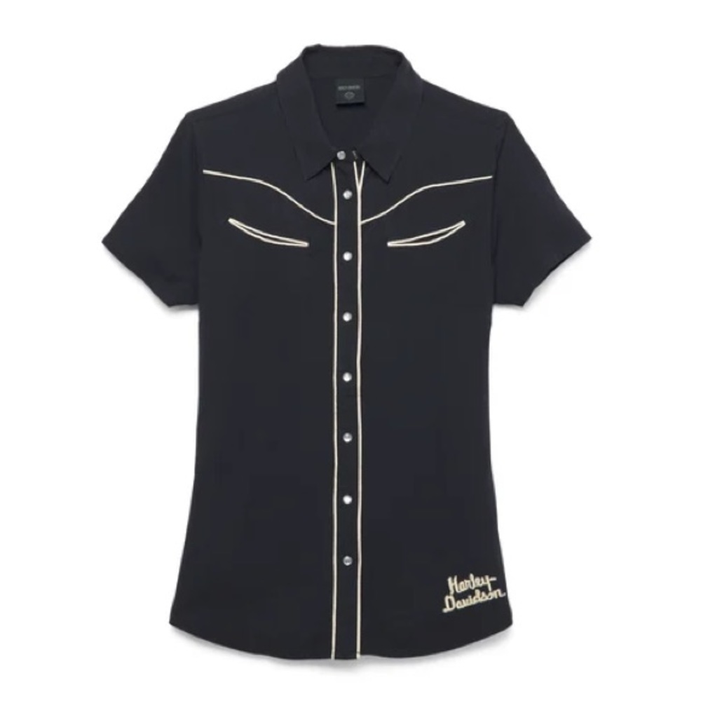 Women's Rockers Revival Contrast Piping Shirt